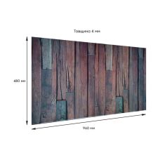 Декоративная ПВХ панель Sticker Wall 960х480х4мм (1032)