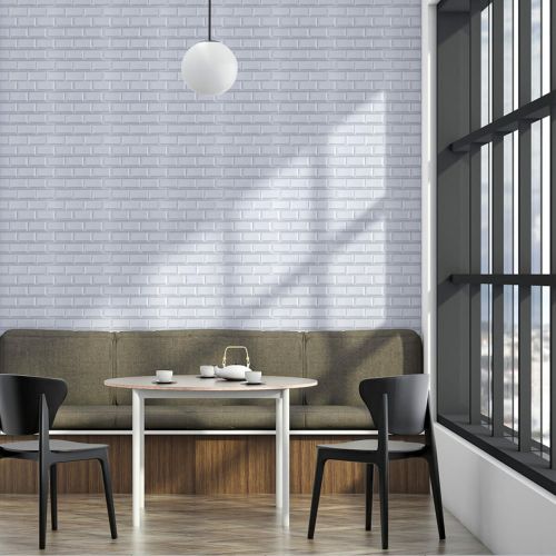 Декоративная ПВХ плитка на самоклейке кирпич 300х300х5мм, цена за 1 шт. (СПП-501)