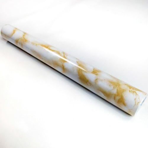 Самоклеющаяся пленка желтый мрамор 0,45х10м (36021)