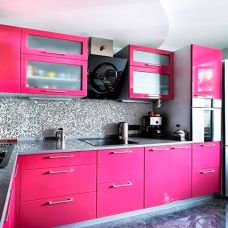 Самоклеющаяся пленка розовая 0,45х10м (7006)