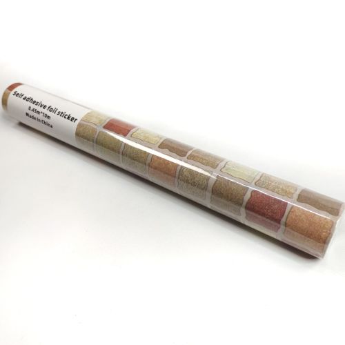 Самоклеющаяся пленка красная мозаика 0,45х10м (10366-1)