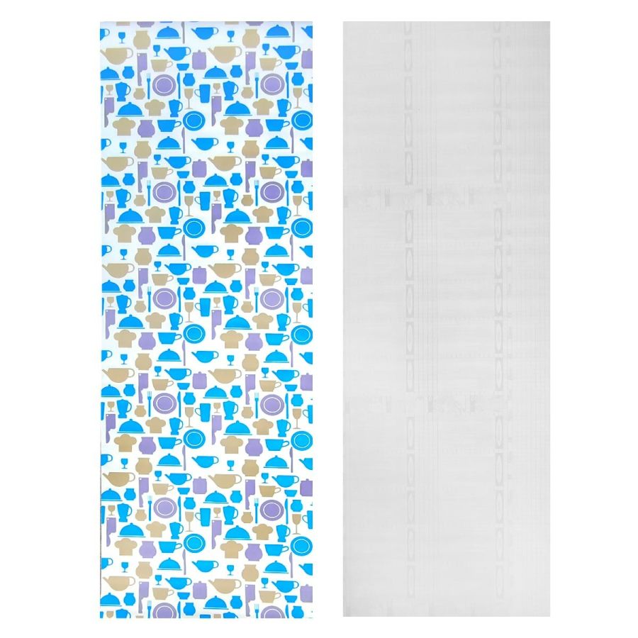 Самоклеющаяся пленка Sticker Wall Яркая кухня 0.45х10M