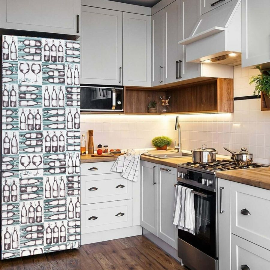 Самоклеющаяся пленка Sticker Wall SW-00000798 Винная 0,45х10м