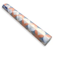 Самоклеющаяся пленка Sticker Wall SW-00001220 Оранжевые цветы 0,45х10м 