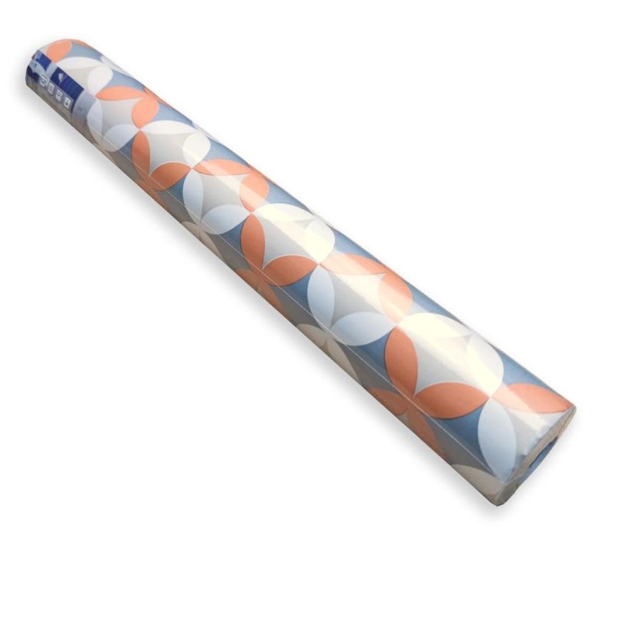 Самоклеющаяся пленка Sticker Wall SW-00001220 Оранжевые цветы 0,45х10м