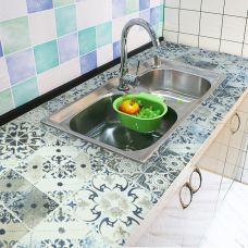 Самоклеющаяся пленка Sticker Wall SW-00001232 Оливковый орнамент 0,45х10м 