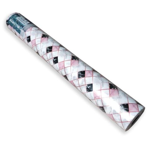 Самоклеющаяся пленка Sticker Wall SW-00001233 Розовая мозаика 0,45х10м