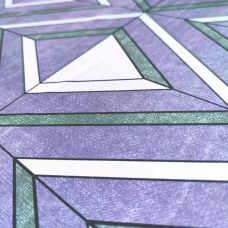 Самоклеющаяся пленка Sticker Wall SW-00001257 Зеленые ромбы 0,45х10м 