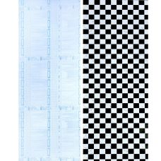 Самоклеющаяся пленка Sticker Wall SW-00001446 Шахматы мрамор 0,45х10м 