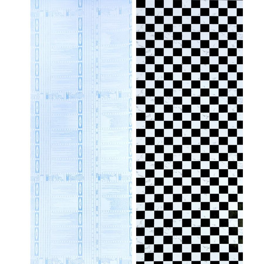 Самоклеющаяся пленка Sticker Wall SW-00001446 Шахматы мрамор 0,45х10м