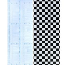 Самоклеющаяся пленка Sticker Wall SW-00001255 Шахматы 0,45х10м 