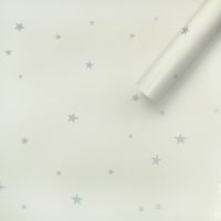 Самоклеющаяся пленка Sticker Wall SW-00001258 Звезды 0,45х10м 