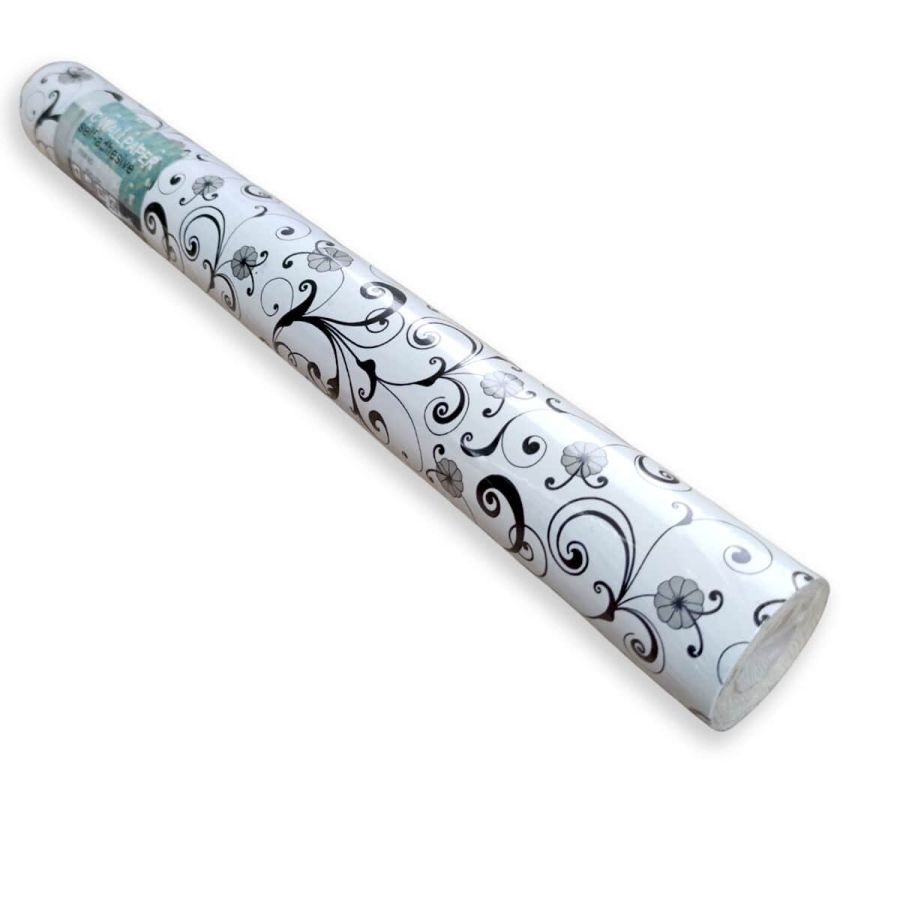 Самоклеющаяся пленка Sticker Wall SW-00001262 Узор цветы 0,45х10м