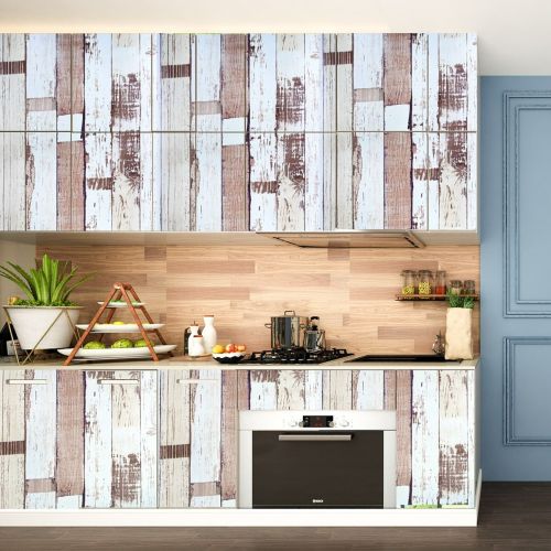 Самоклеющаяся пленка Sticker Wall SW-00001266 Морковная 0,45х10м