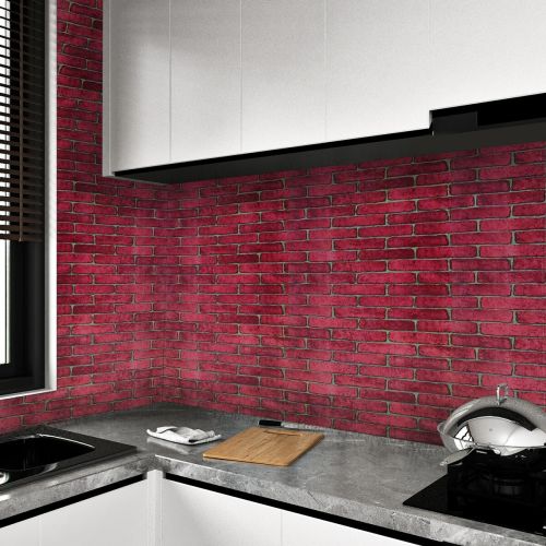 Самоклеющаяся пленка Sticker Wall SW-00001269 Красный кирпич 0,45х10м