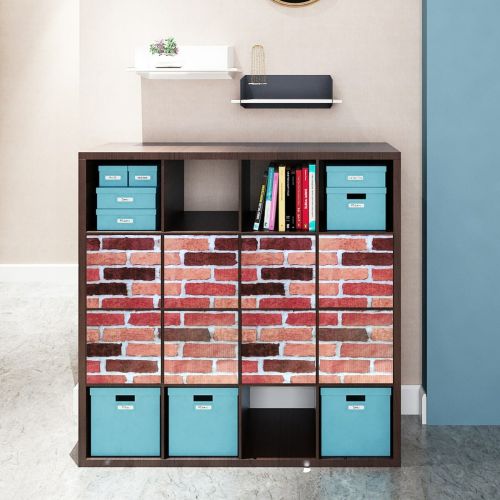 Самоклеющаяся пленка Sticker Wall SW-00001271 Бордовый кирпич 0,45х10м