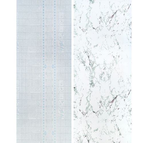 Самоклеющаяся пленка Sticker Wall SW-00001272 Зелено-красный мрамор 0,45х10м