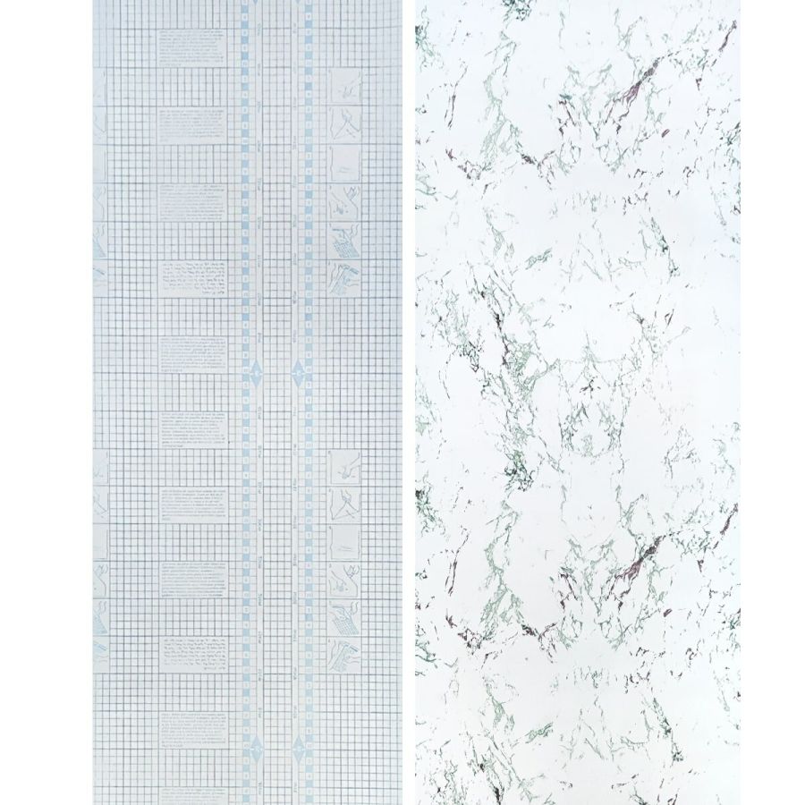 Самоклеющаяся пленка Sticker Wall SW-00001272 Зелено-красный мрамор 0,45х10м