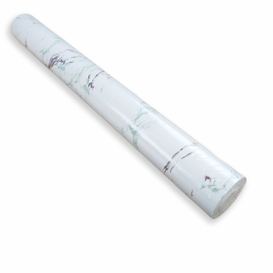 Самоклеющаяся пленка Sticker Wall SW-00001272 Зелено-красный мрамор 0,45х10м