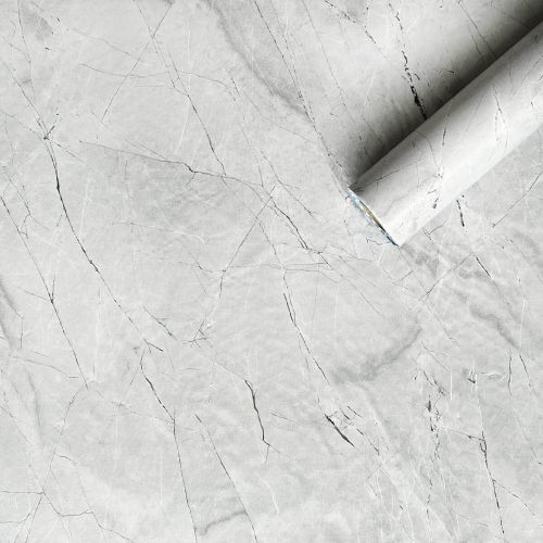 Самоклеющаяся пленка Sticker Wall SW-00001274 Платиновый мрамор 0,45х10мх0,07мм