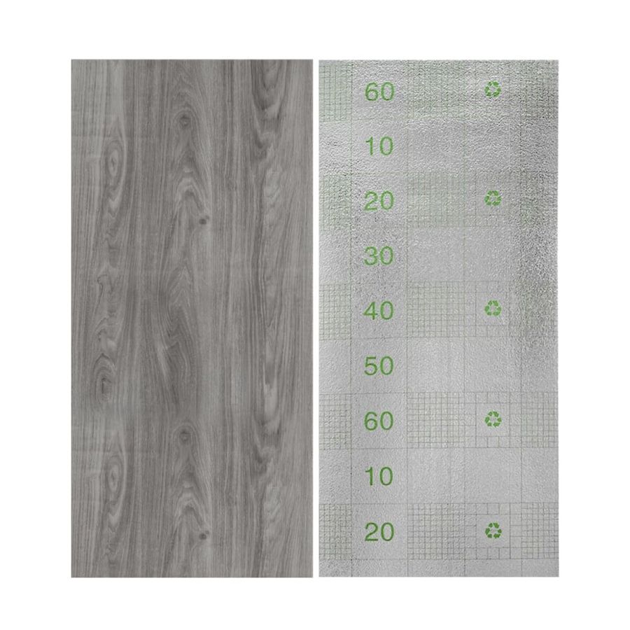 Самоклеящаяся виниловая плитка Sticker Wall SW-00001175 Пепельная в рулоне 3000х600х2мм