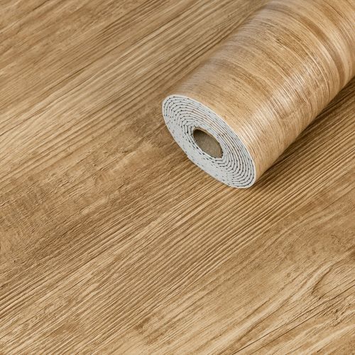 Самоклеящаяся виниловая плитка Sticker Wall SW-00001177 Ясень в рулоне 3000х600х2мм