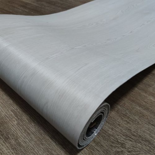 Самоклеящаяся виниловая плитка Sticker Wall SW-00001181 Молочная в рулоне 3000х600х2мм