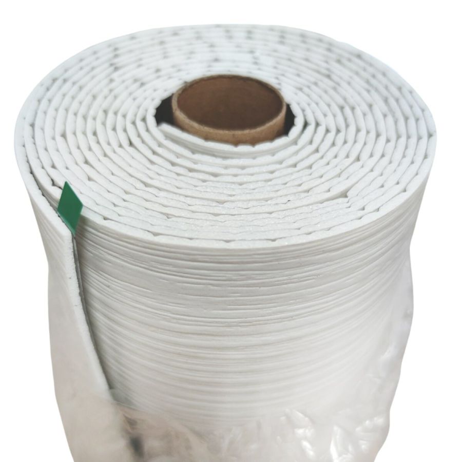 Самоклеящаяся виниловая плитка Sticker Wall SW-00001181 Молочная в рулоне 3000х600х2мм
