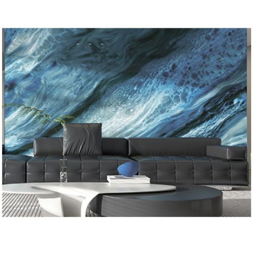 Самоклеящаяся виниловая плитка Sticker Wall SW-00001451 Аквамарин набор (6 рулонов) 3600х2800х2мм