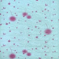 Самоклеящаяся 3D панель Sticker Wall SW-00001362 Голубые одуванчики 700х770х4мм 