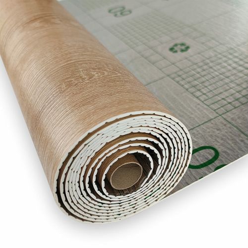 Самоклеящаяся виниловая плитка Sticker Wall SW-00001179 В рулоне клен матовая 3000х600х2мм