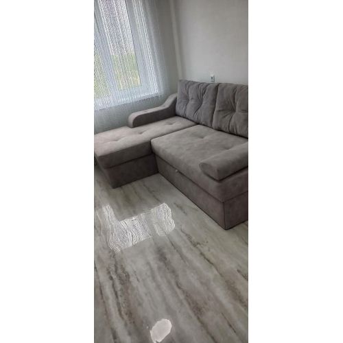 Самоклеящаяся виниловая плитка Sticker Wall SW-00001283 В рулоне перламутровый мрамор глянец 3000х600х2мм