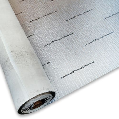 Самоклеящаяся виниловая плитка Sticker Wall SW-00001283 В рулоне перламутровый мрамор глянец 3000х600х2мм