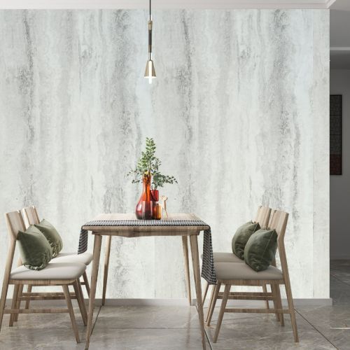 Самоклеящаяся виниловая плитка Sticker Wall SW-00001283 В рулоне перламутровый мрамор глянец 3000х600х2мм