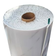 Самоклеящаяся виниловая плитка Sticker Wall SW-00001285 В рулоне белый мрамор глянец 3000х600х2мм