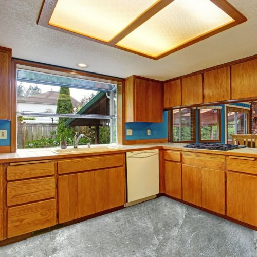 Самоклеящаяся виниловая плитка Sticker Wall SW-00001286 В рулоне серый мрамор глянец 3000х600х2мм