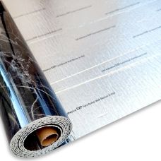 Самоклеящаяся виниловая плитка Sticker Wall SW-00001289 В рулоне черный мрамор глянец 3000х600х2мм 