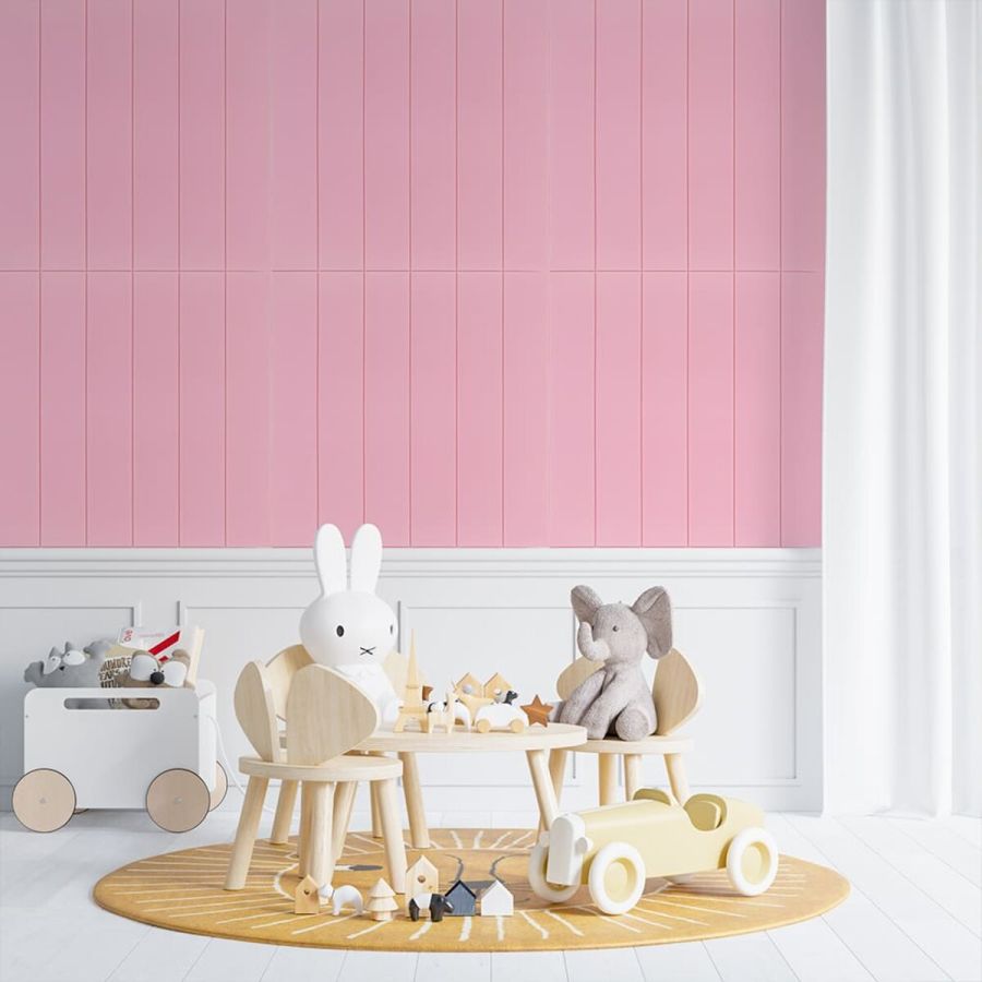 Самоклеящаяся 3D панель Sticker Wall SW-00001384 Под розовое дерево 700x700x4мм