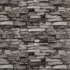 Самоклеящаяся 3D панель Sticker Wall SW-00001481 Под камень серый песчаник 700х770х3мм