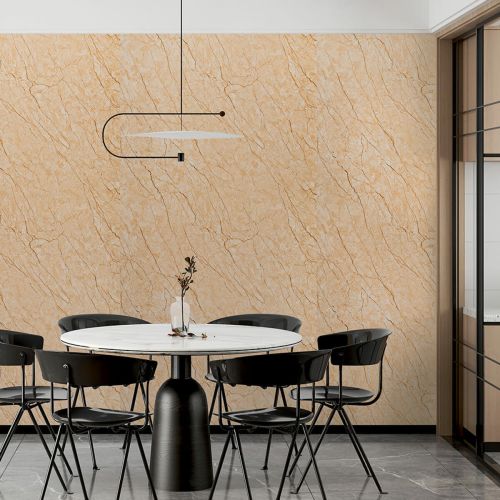 Декоративная ПВХ плита Sticker Wall SW-00001397 Бежевый мрамор 1,22х2,44мх3мм