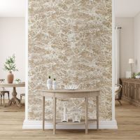 Декоративная ПВХ плита Sticker Wall SW-00001398 Кремовый мрамор 1,22х2,44мх3мм
