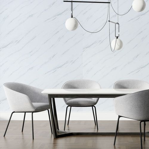 Декоративная ПВХ плита Sticker Wall SW-00001402 Греческий белый мармур 1,22х2,44мх3мм