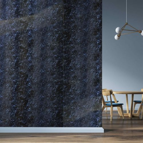 Декоративная ПВХ плита Sticker Wall SW-00001404 Черный мрамор 1,22х2,44мх3мм