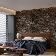 Декоративная ПВХ плита Sticker Wall SW-00001407 Серый темно-серый мрамор 1,22х2,44мх3мм 