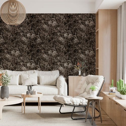 Декоративная ПВХ плита Sticker Wall SW-00001407 Серый темно-серый мрамор 1,22х2,44мх3мм