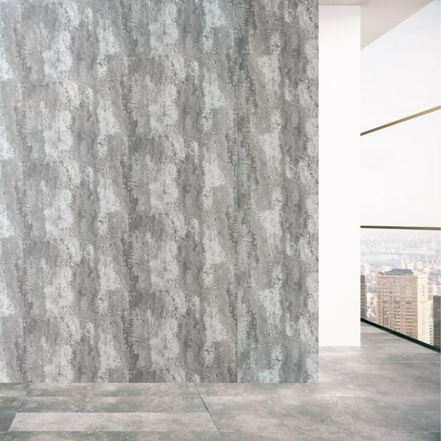 Декоративная ПВХ плита Sticker Wall SW-00001411 Платиновый мрамор 1,22х2,44мх3мм
