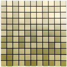 Самоклеющаяся панель под алюминий Sticker Wall SW-00001168 30х30смх3мм Зеленый