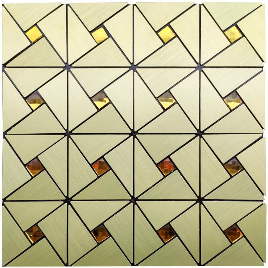 Самоклеющаяся панель под алюминий Sticker Wall SW-00001172 30*30см*3мм Зеленый
