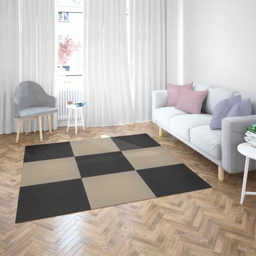 Самоклеящаяся плитка под ковролин Sticker Wall SW-00001290 600*600*4мм Бежевый