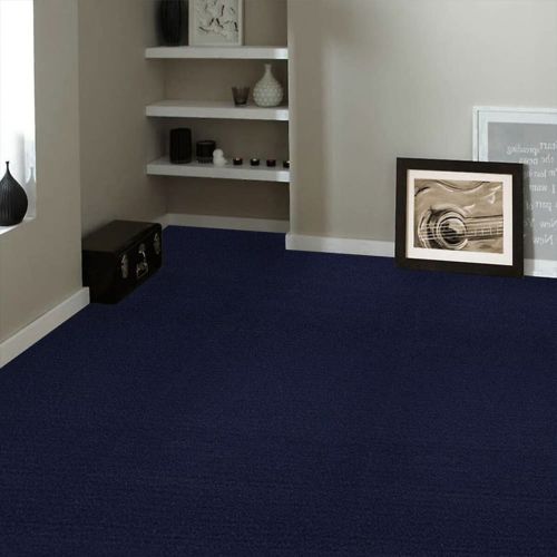 Самоклеящаяся плитка под ковролин Sticker Wall SW-00001369 600*600*4мм Синий